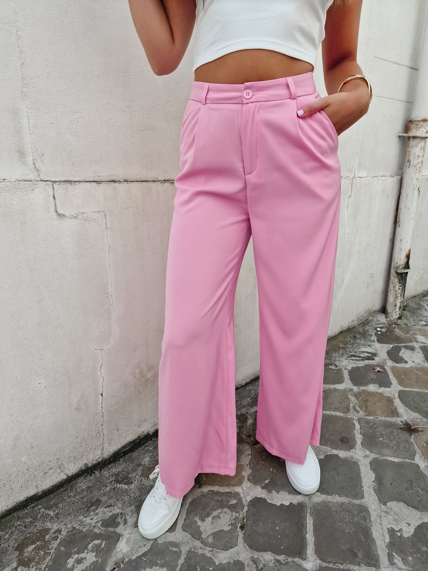 Pantalon évasé