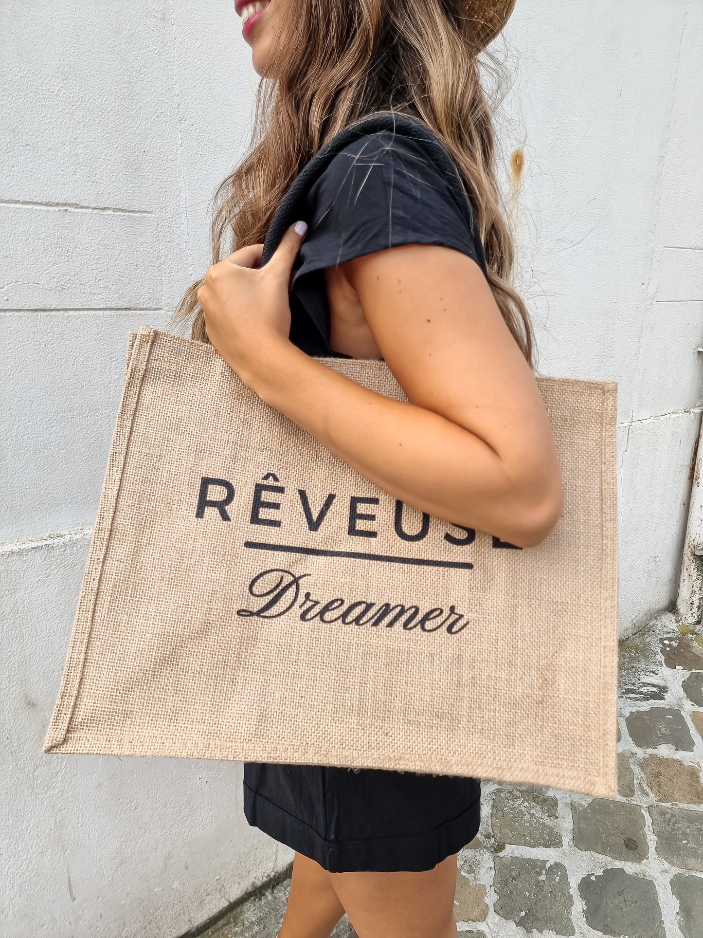 Sac toile de jute Rêveuse