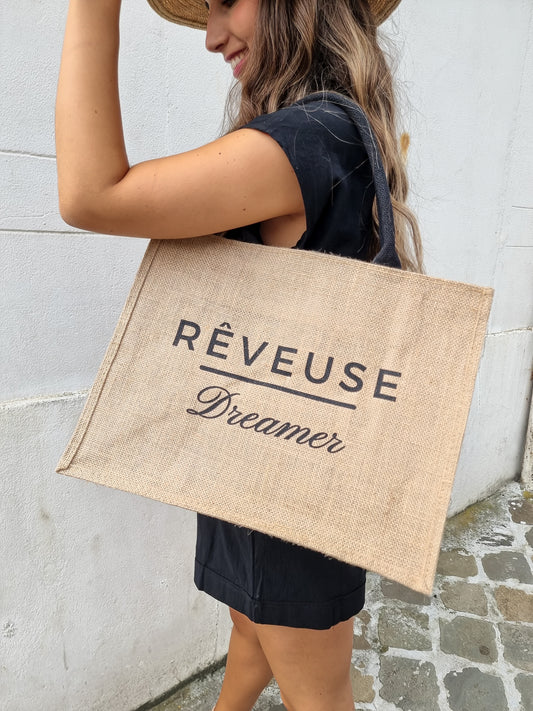 Sac toile de jute Rêveuse