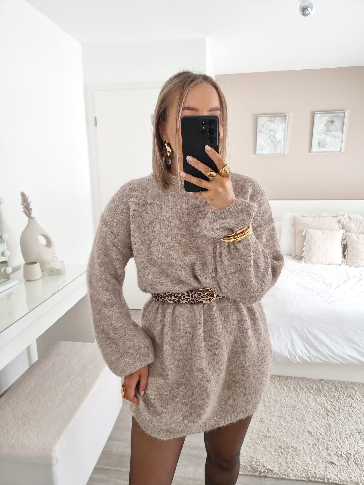 Robe pull moelleuse