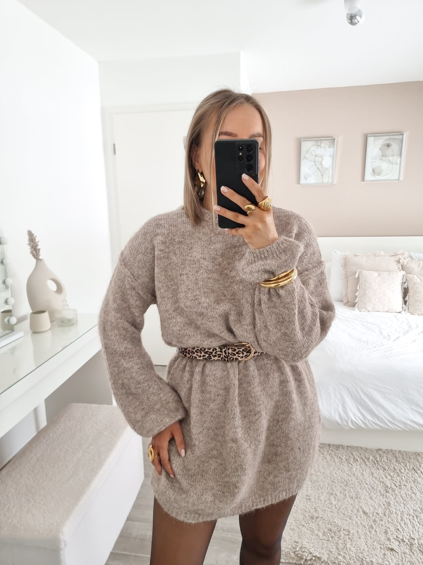 Robe pull moelleuse