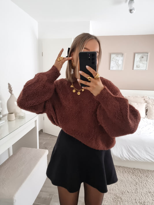 Pull loose maille