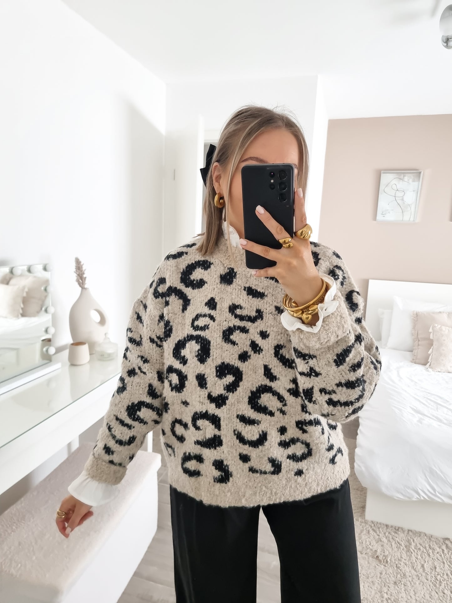 Pull leopard laine