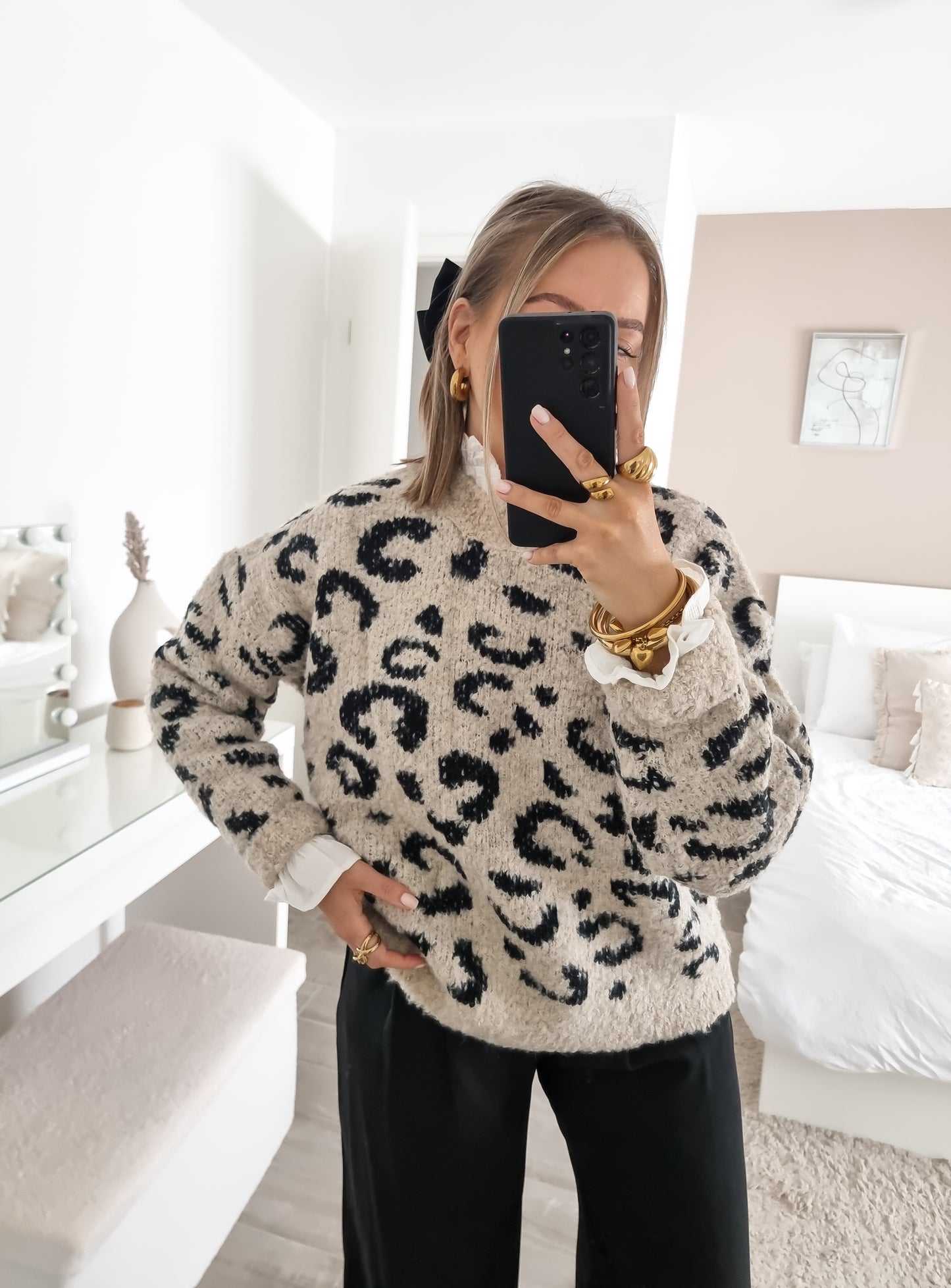 Pull leopard laine