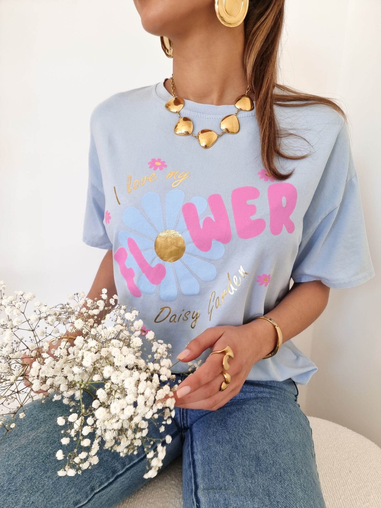 T-shirt " flowers "