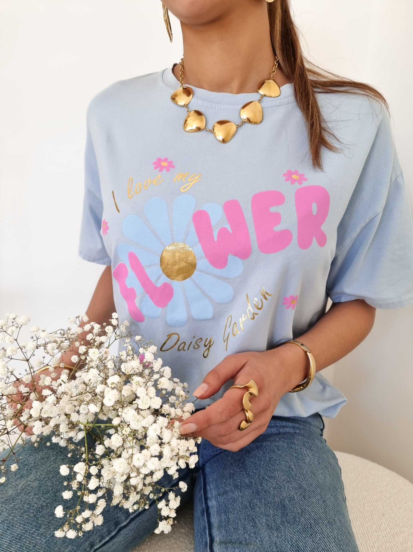 T-shirt " flowers "